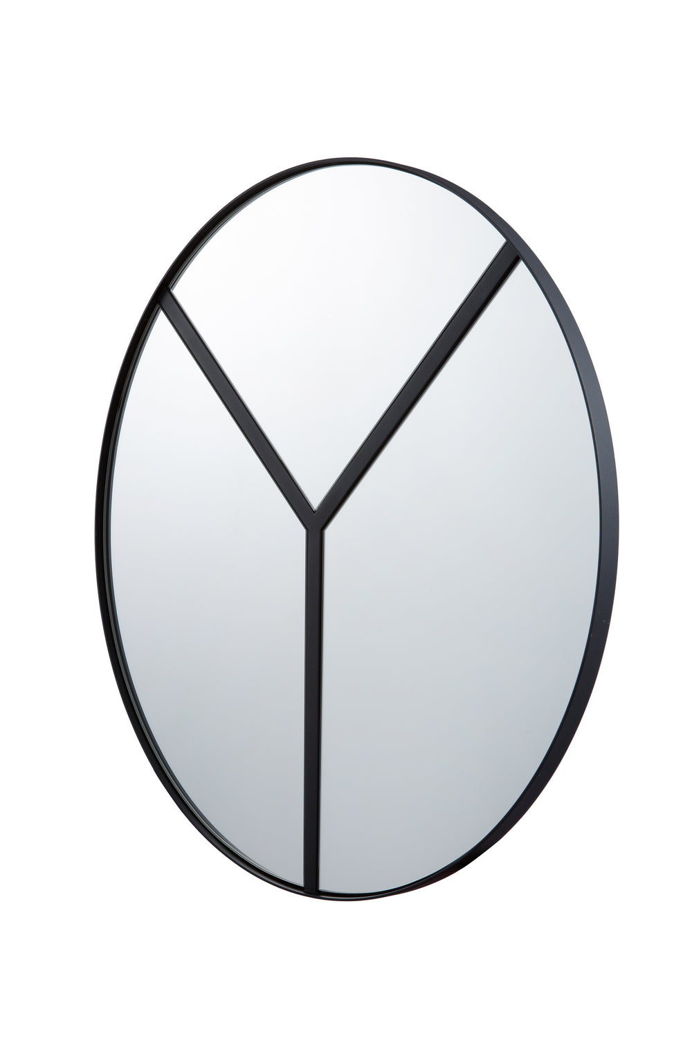 Varaluz Lighting 4DMI0105 Modern Lyra Mirror Black
