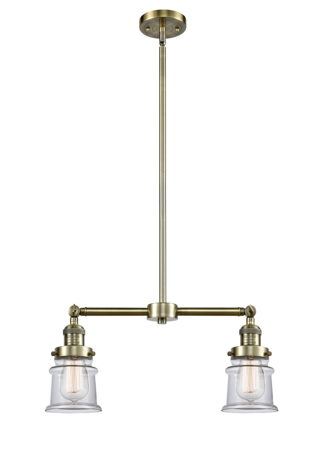 Innovations Franklin Restoration 209-AB-G182S-LED Chandelier Light - Antique Brass