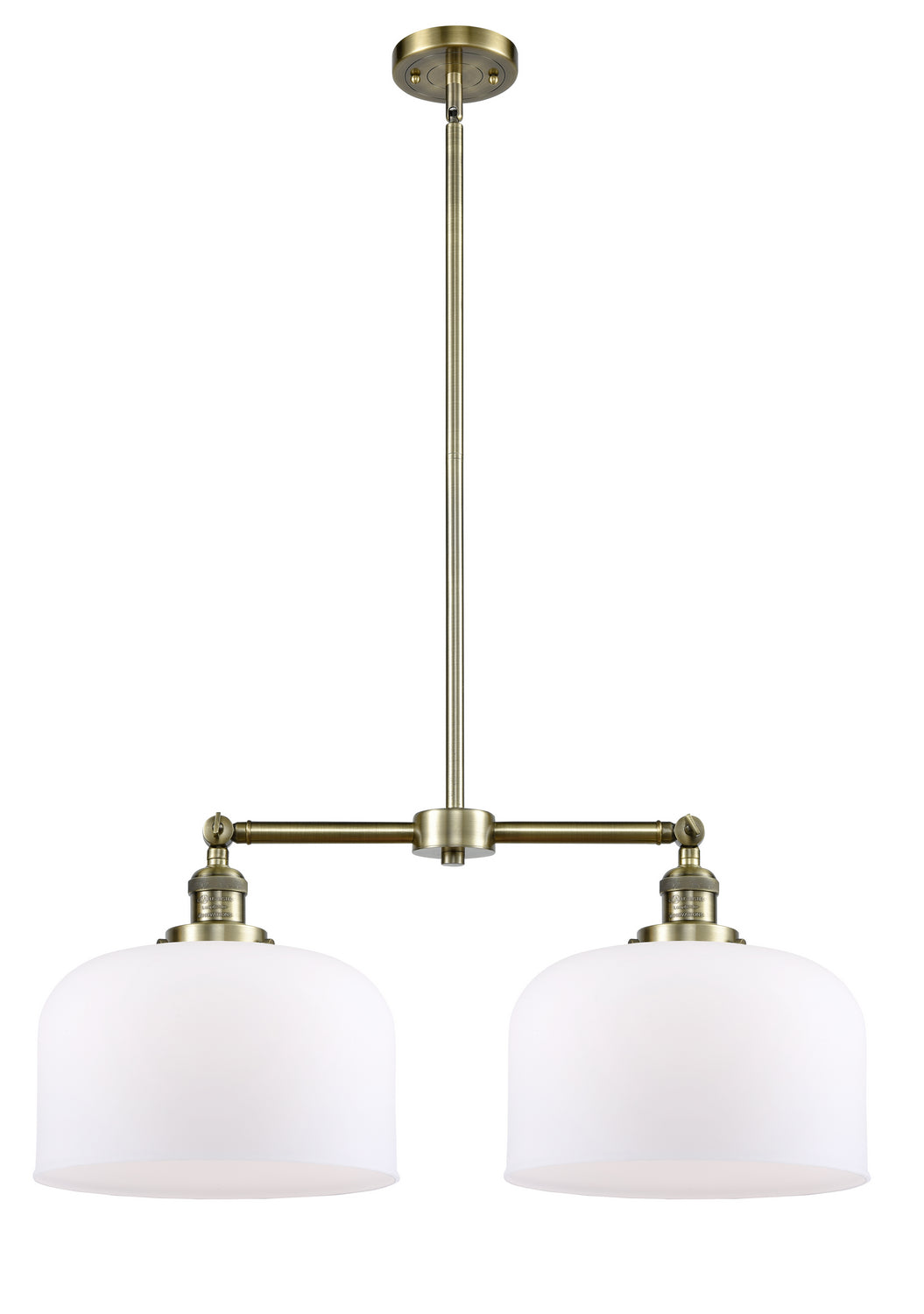 Innovations Franklin Restoration 209-AB-G71-L Pendant Light - Antique Brass