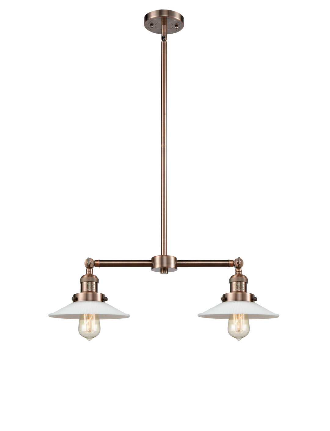 Innovations Franklin Restoration 209-AC-G1 Chandelier Light - Antique Copper