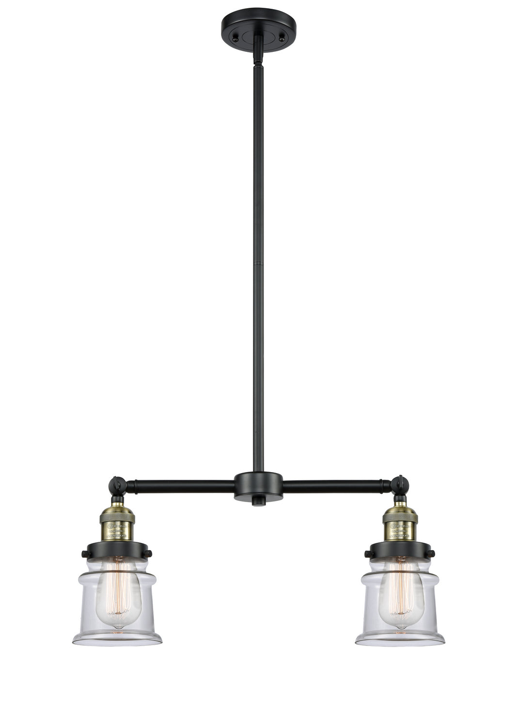 Innovations Franklin Restoration 209-BAB-G182S-LED Chandelier Light - Black Antique Brass