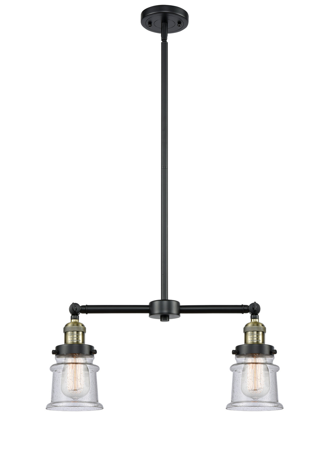 Innovations Franklin Restoration 209-BAB-G184S Chandelier Light - Black Antique Brass