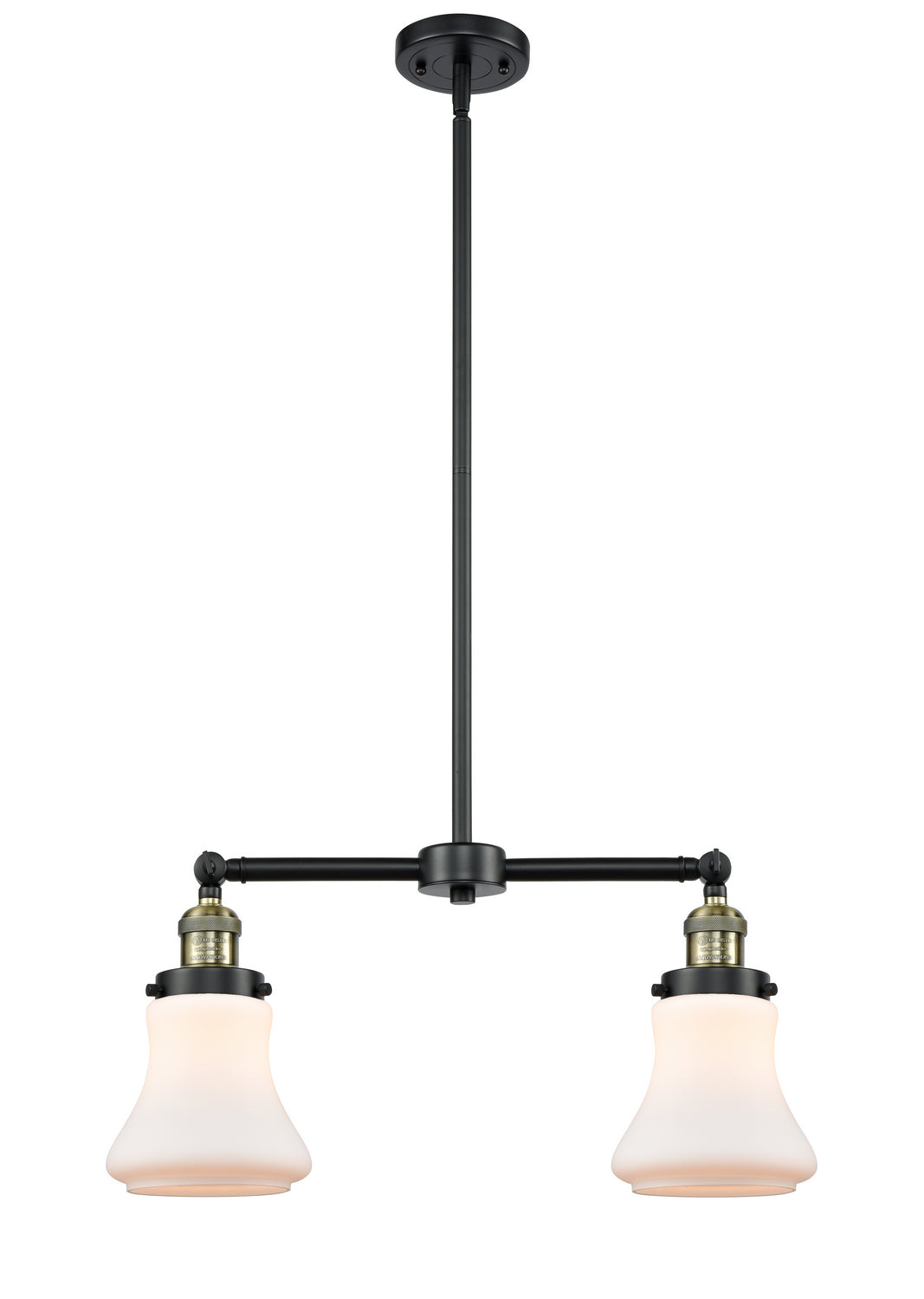 Innovations Franklin Restoration 209-BAB-G191-LED Chandelier Light - Black Antique Brass