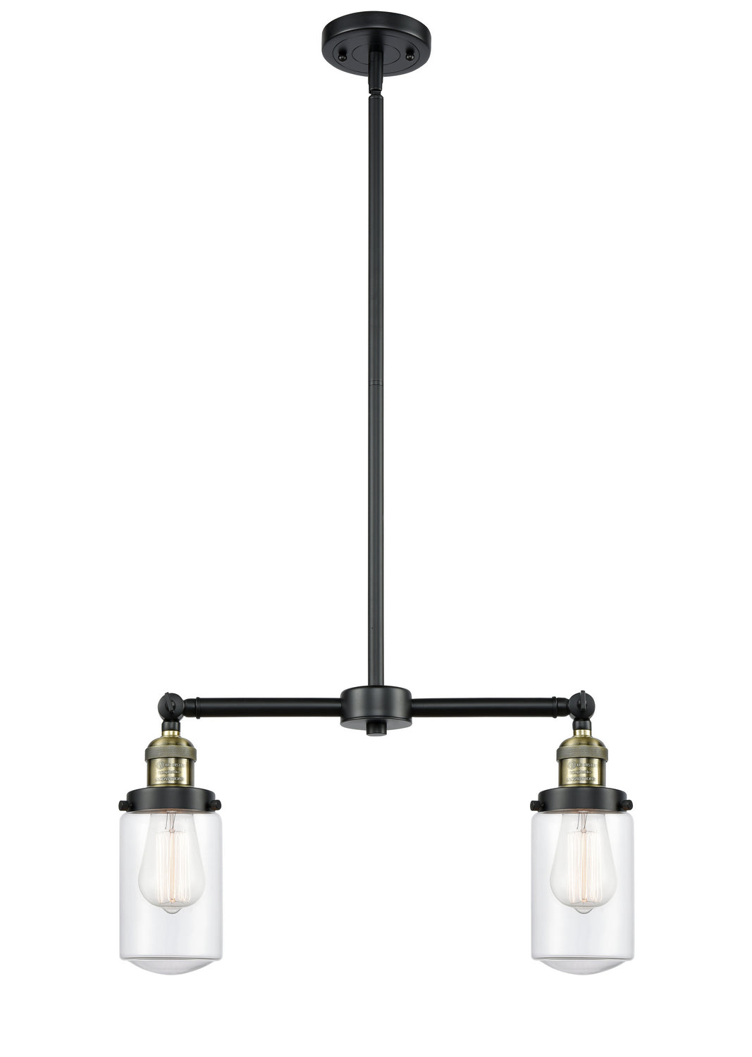 Innovations Franklin Restoration 209-BAB-G312 Chandelier Light - Black Antique Brass