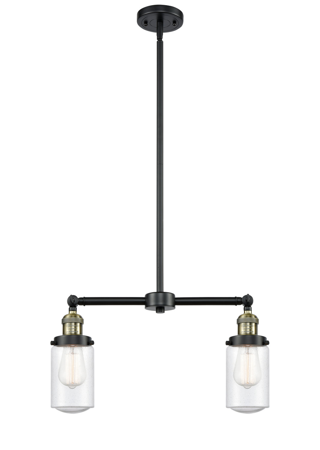 Innovations Franklin Restoration 209-BAB-G314 Chandelier Light - Black Antique Brass