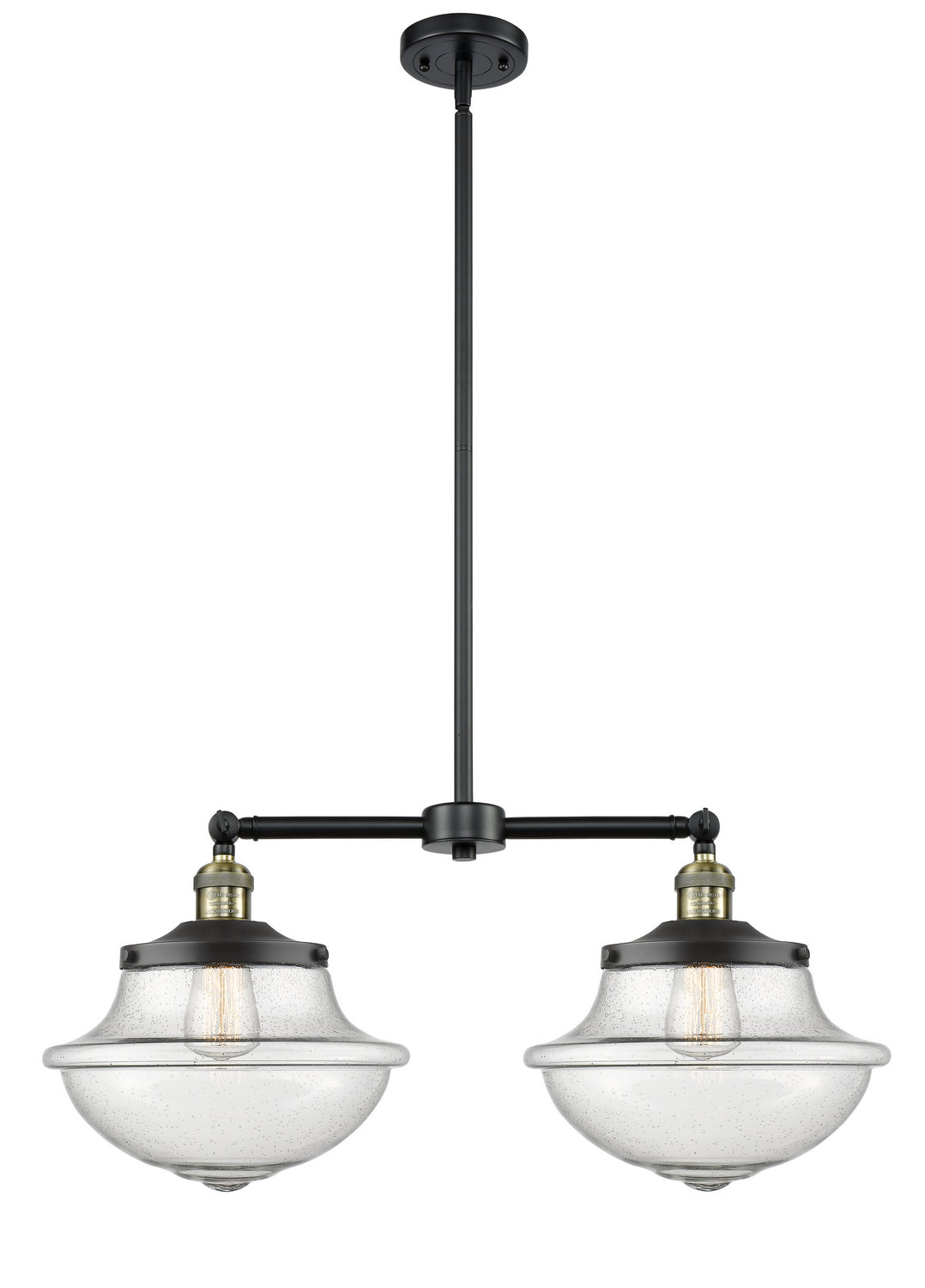 Innovations Franklin Restoration 209-BAB-G544 Chandelier Light - Black Antique Brass