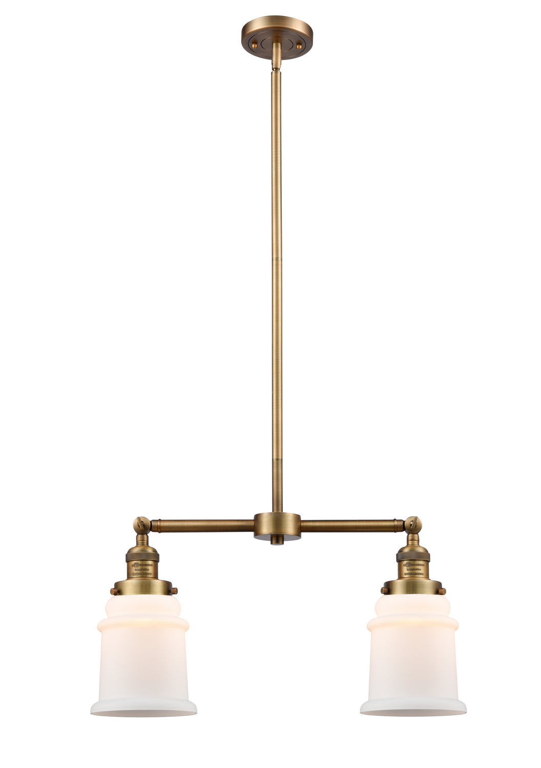 Innovations Franklin Restoration 209-BB-G181-LED Chandelier Light - Brushed Brass