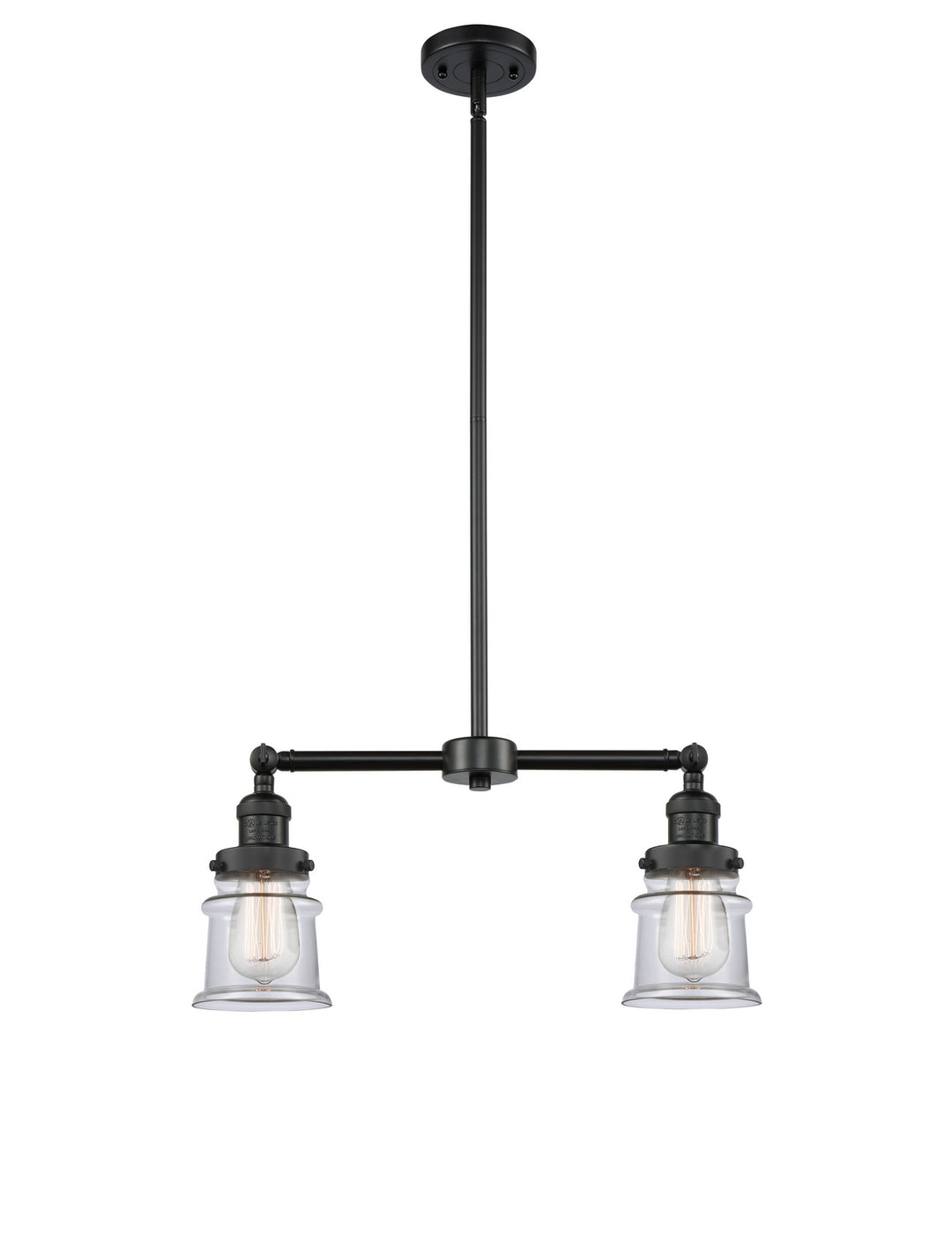 Innovations Franklin Restoration 209-BK-G182S Chandelier Light - Matte Black
