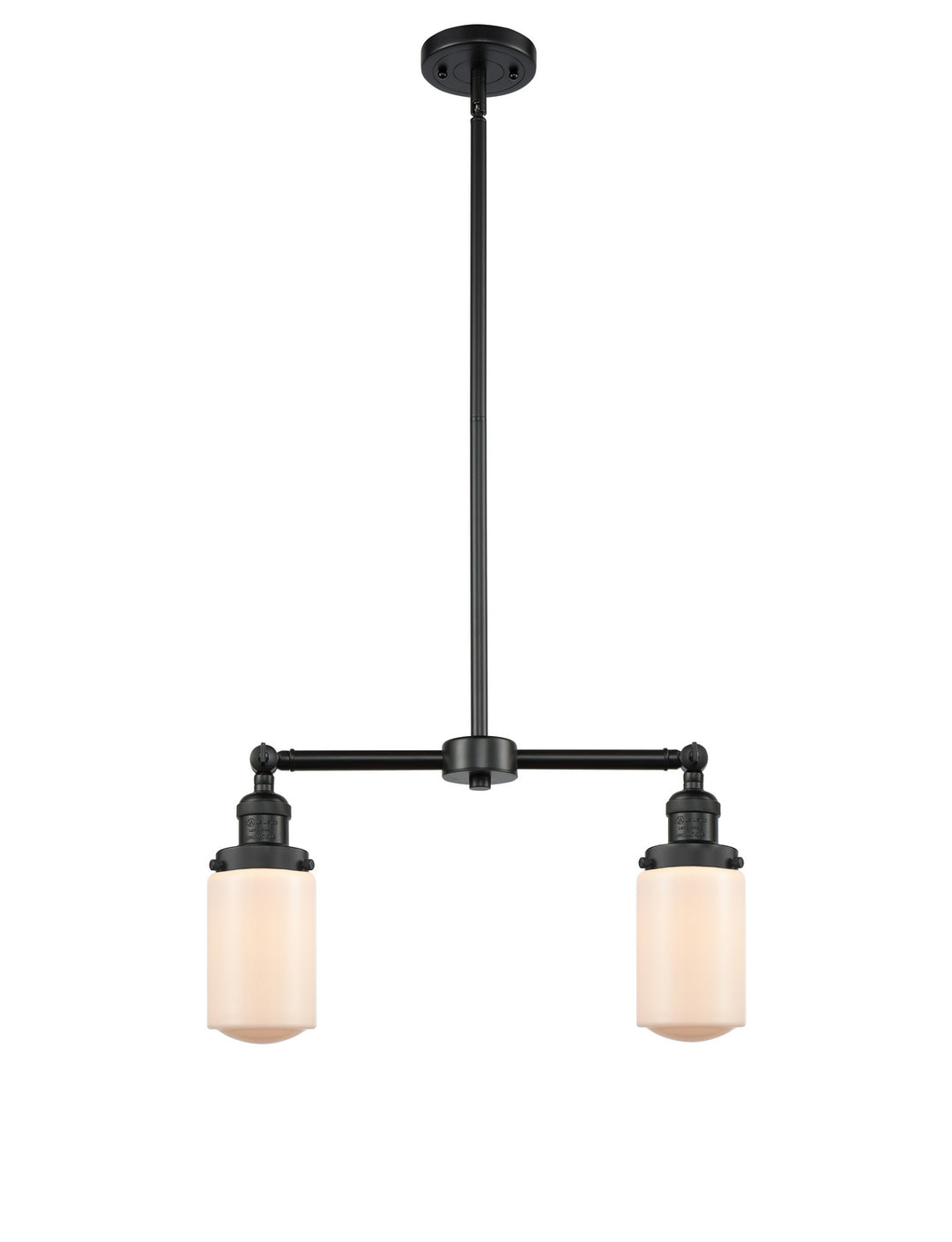 Innovations Franklin Restoration 209-BK-G311 Chandelier Light - Matte Black
