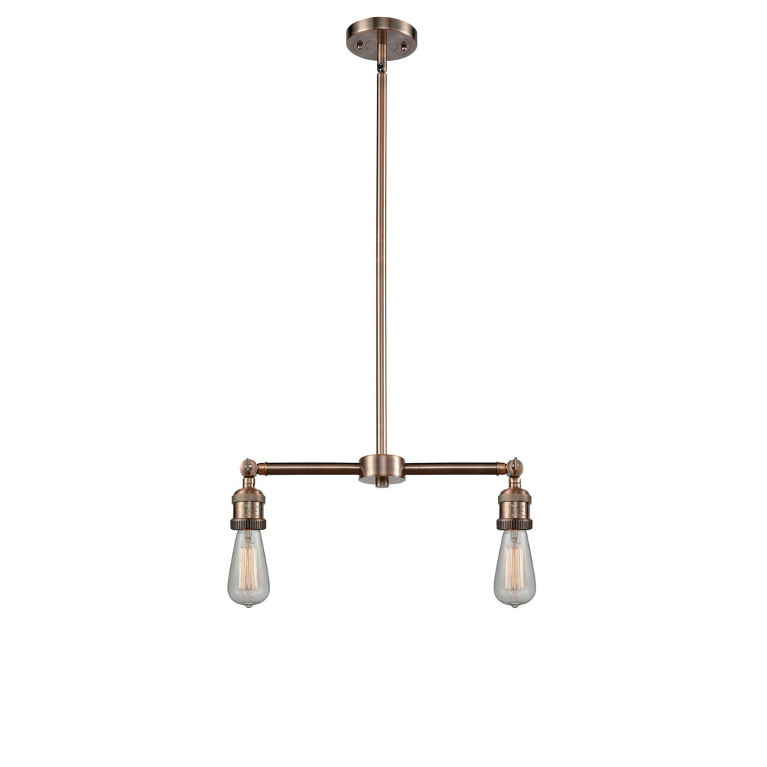 Innovations Franklin Restoration 209NH-AC Chandelier Light - Antique Copper