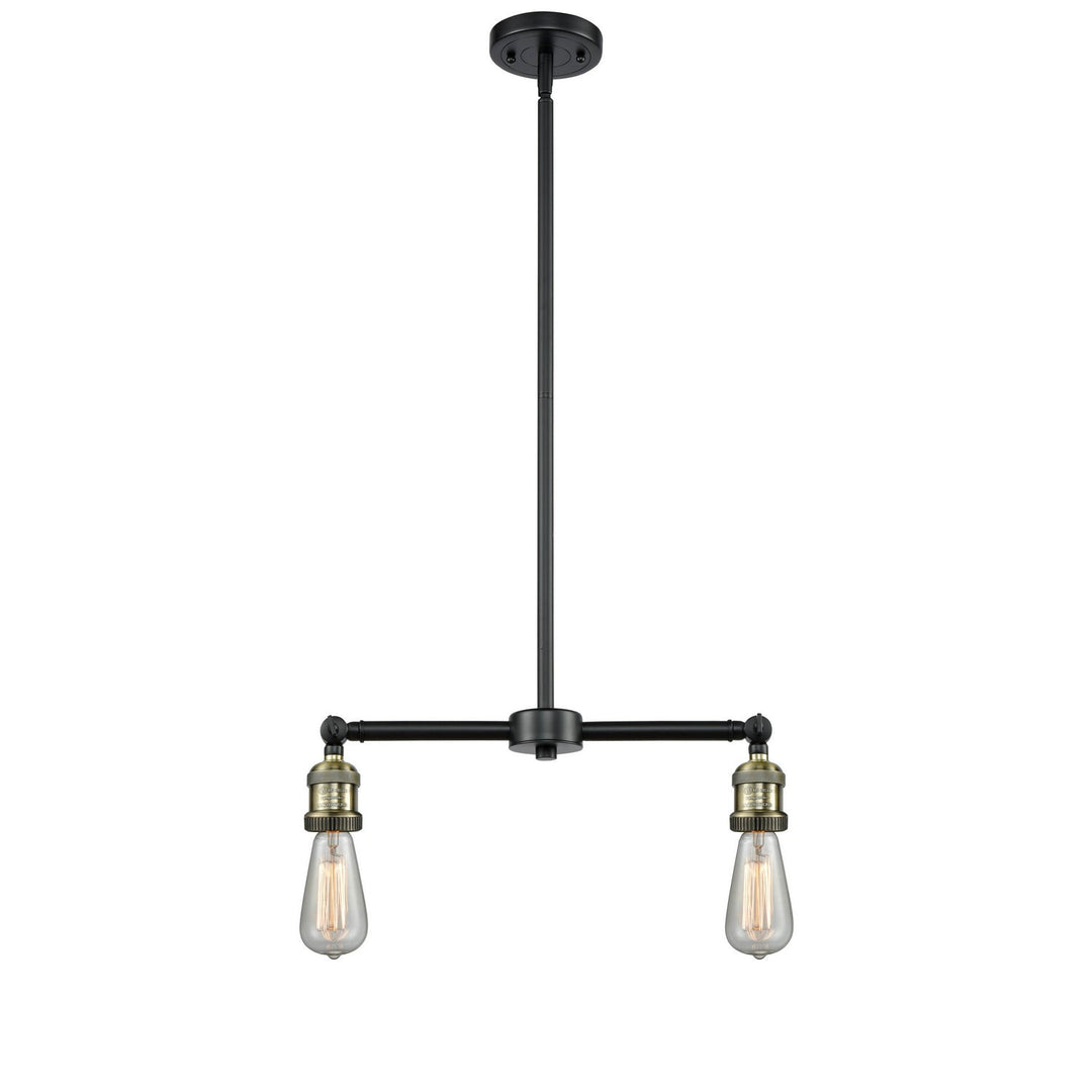 Innovations Franklin Restoration 209NH-BAB Chandelier Light - Black Antique Brass