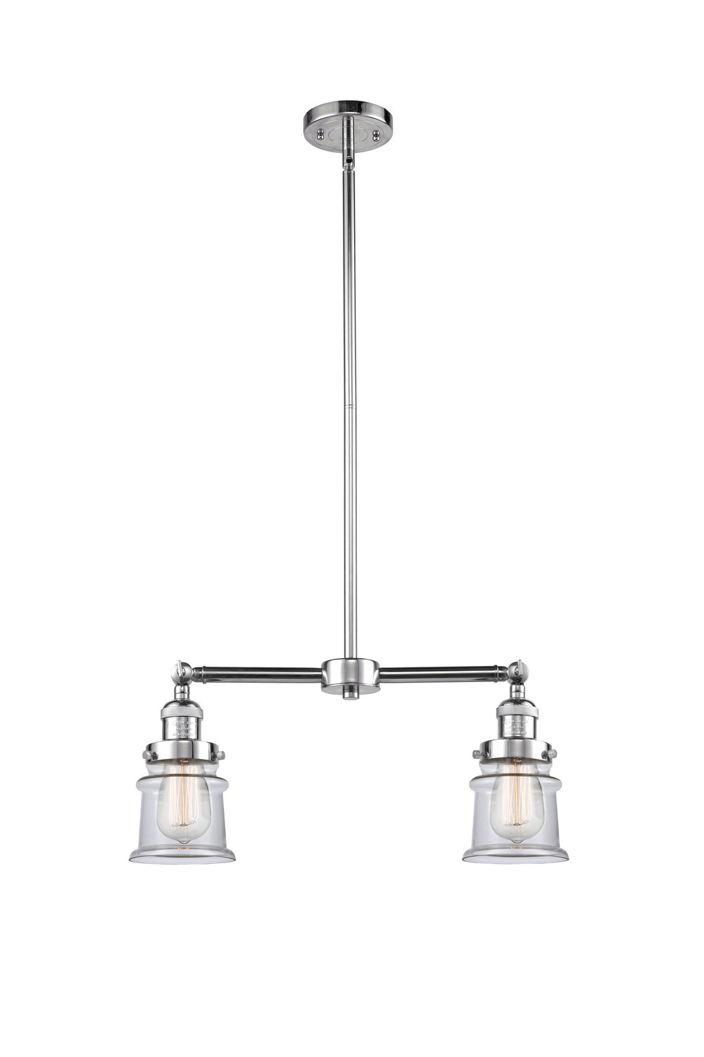 Innovations Franklin Restoration 209-PC-G182S Chandelier Light - Polished Chrome