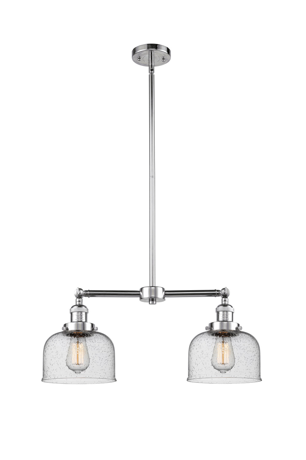 Innovations Franklin Restoration 209-PC-G74 Pendant Light - Polished Chrome