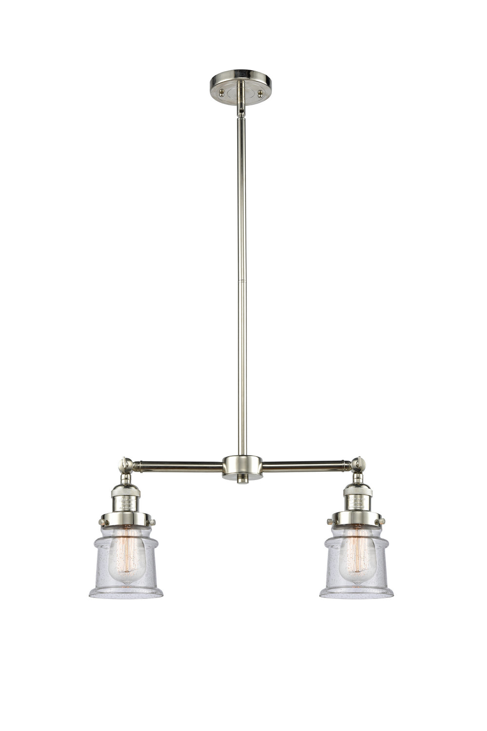 Innovations Franklin Restoration 209-PN-G184S Chandelier Light - Polished Nickel