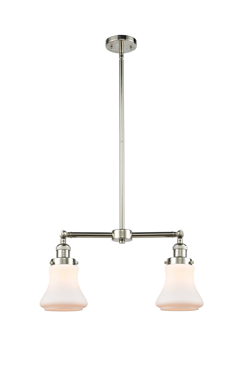 Innovations Franklin Restoration 209-PN-G191 Chandelier Light - Polished Nickel
