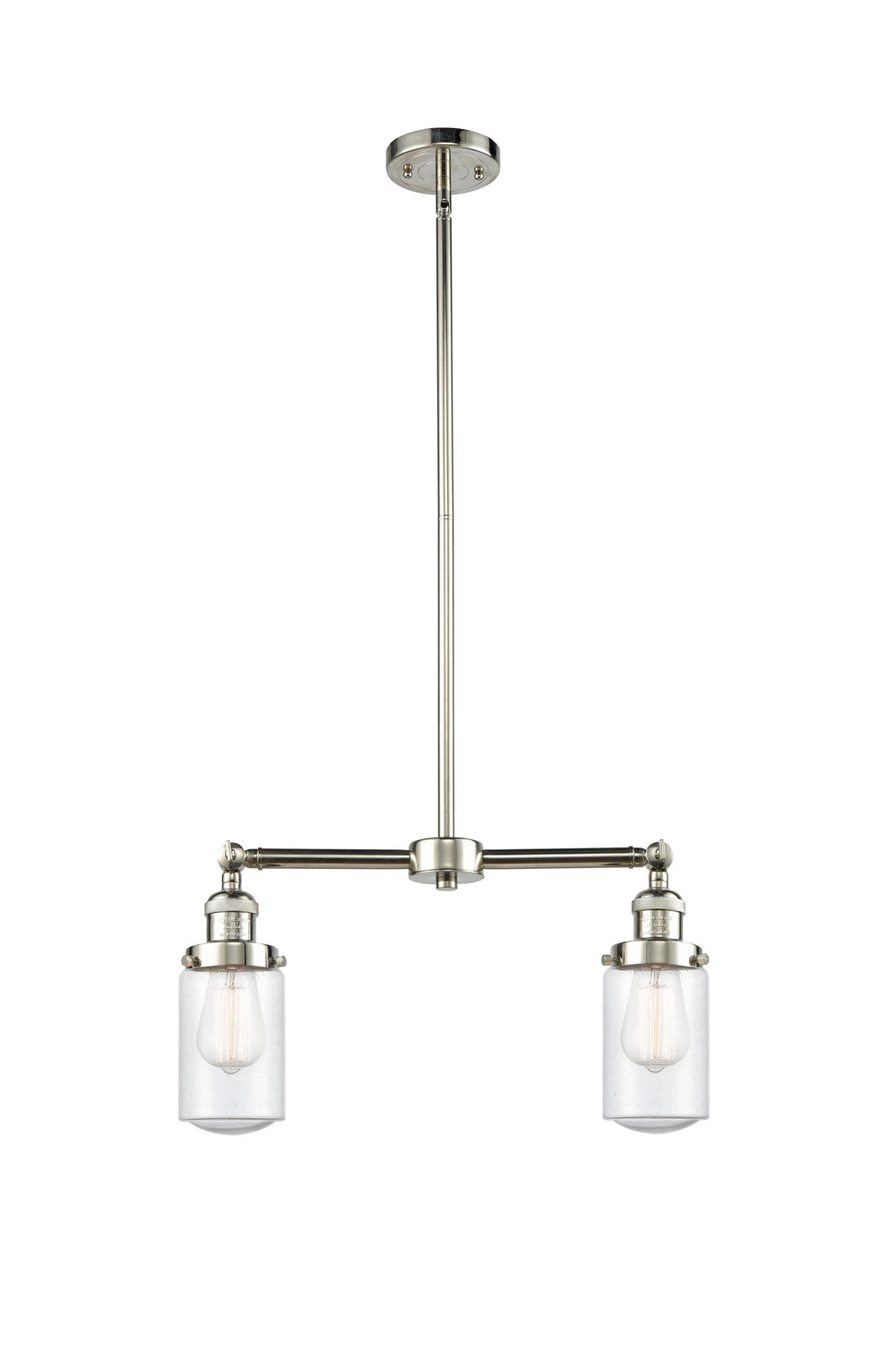Innovations Franklin Restoration 209-PN-G314 Chandelier Light - Polished Nickel