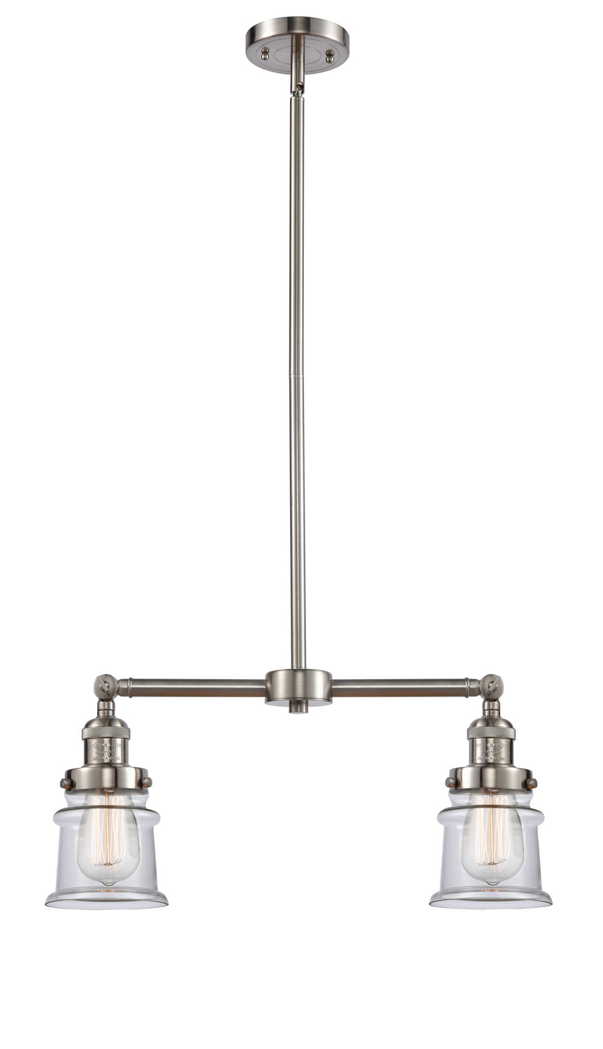Innovations Franklin Restoration 209-SN-G182S-LED Chandelier Light - Brushed Satin Nickel