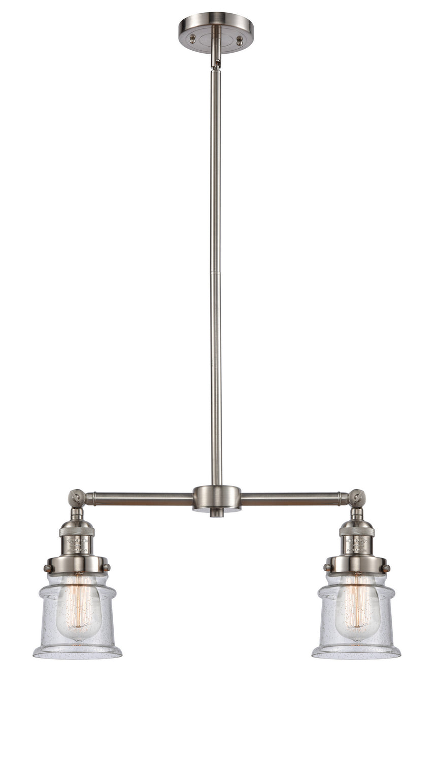 Innovations Franklin Restoration 209-SN-G184S-LED Chandelier Light - Brushed Satin Nickel