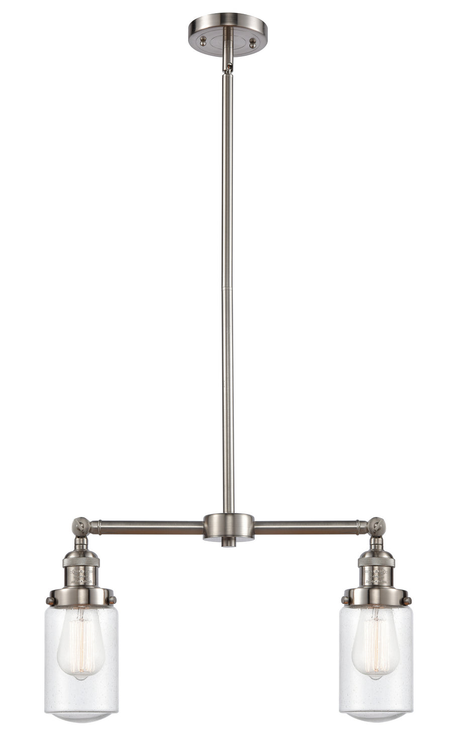 Innovations Franklin Restoration 209-SN-G314 Pendant Light - Brushed Satin Nickel