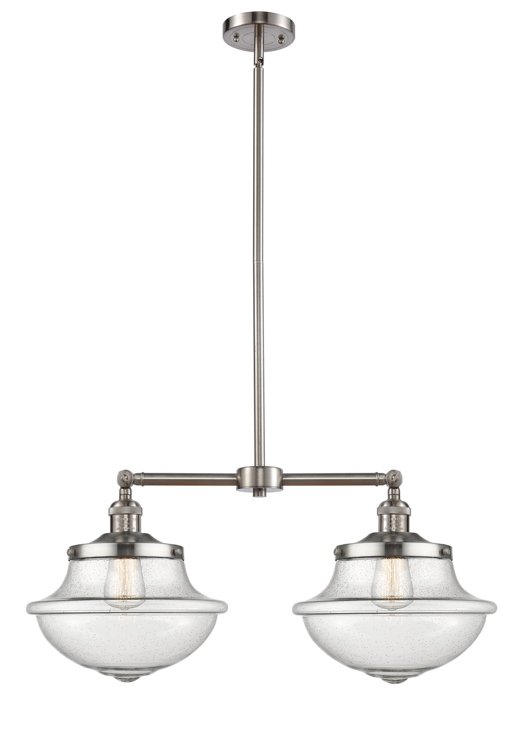 Innovations Franklin Restoration 209-SN-G544 Chandelier Light - Brushed Satin Nickel