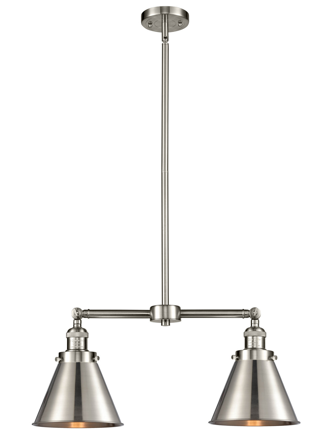Innovations Franklin Restoration 209-SN-M13-SN-LED Chandelier Light - Brushed Satin Nickel