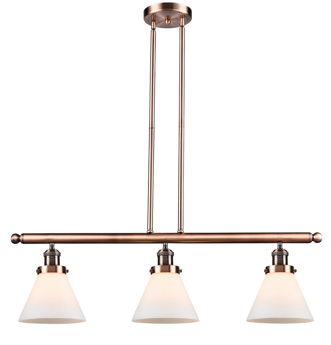 Innovations Franklin Restoration 213-AC-G41-LED Pendant Light - Antique Copper