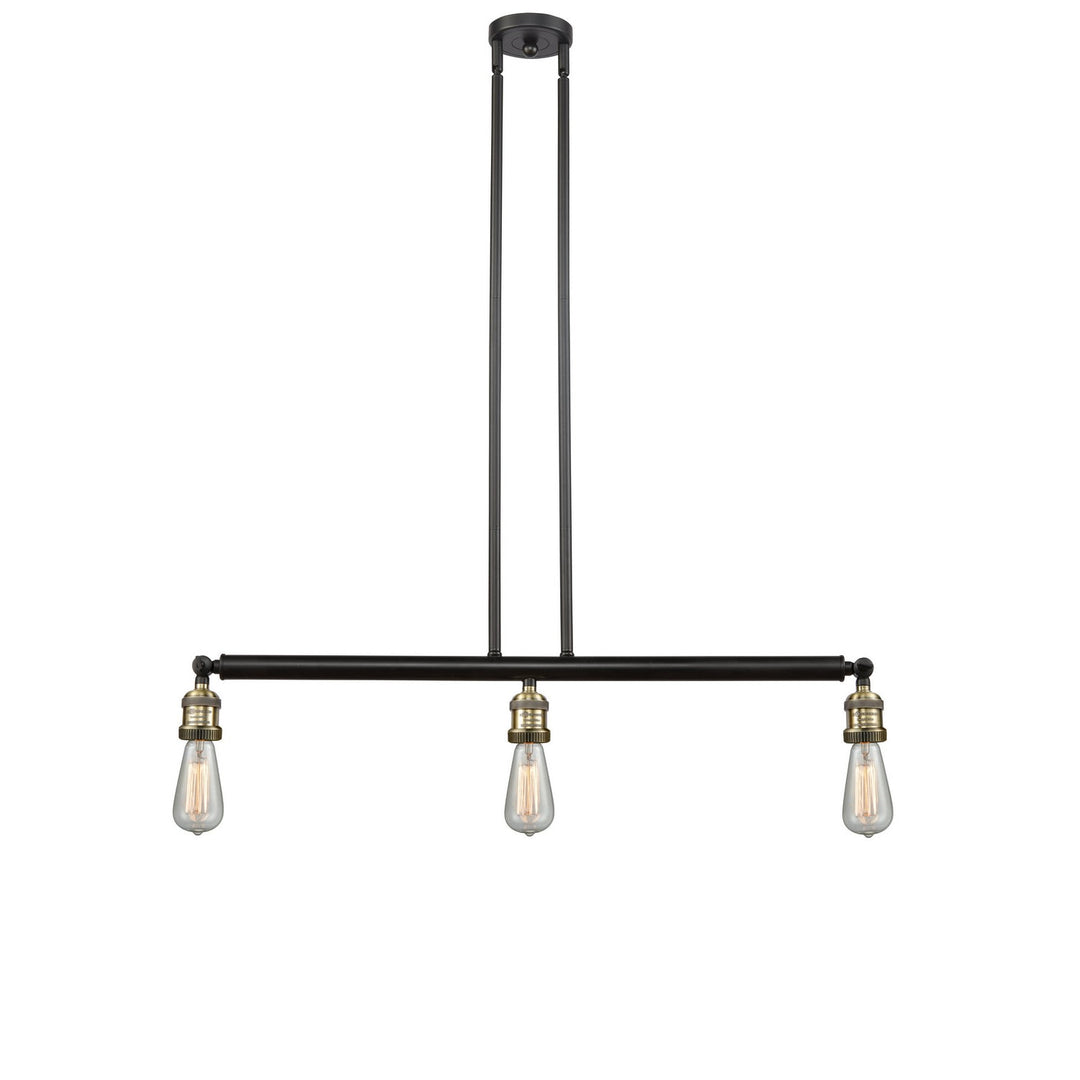 Innovations Franklin Restoration 213NH-BAB-LED Pendant Light - Black Antique Brass