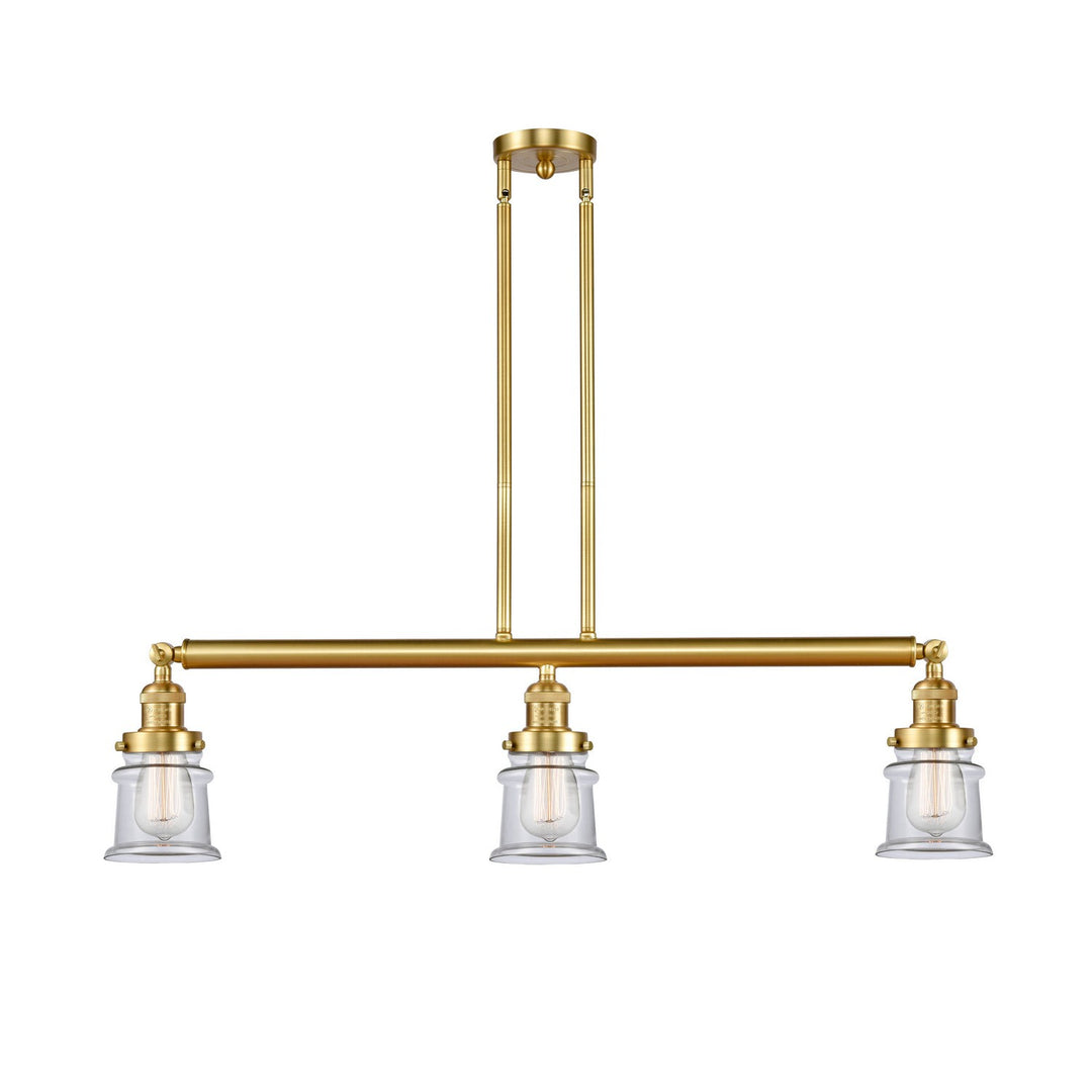 Innovations Franklin Restoration 213-SG-G182S Pendant Light - Satin Gold