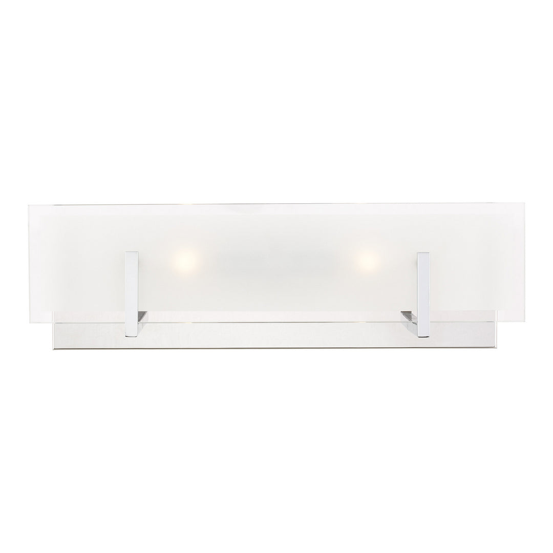 Visual Comfort Studio Syll 4430802EN-05 Bath Vanity Light 18 in. wide - Chrome