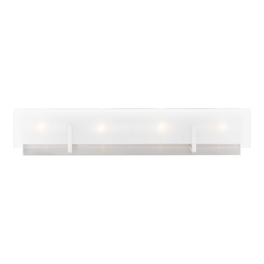 Visual Comfort Studio Syll 4430804EN-962 Bath Vanity Light 26 in. wide - Brushed Nickel