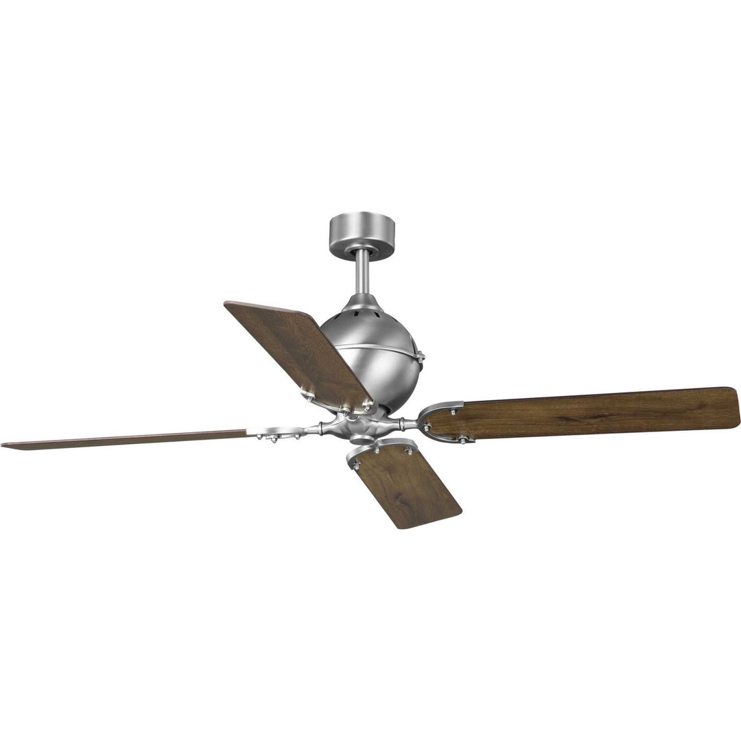 Progress Royer P250010-081 Ceiling Fan - Antique Nickel, Chestnut, Driftwood/