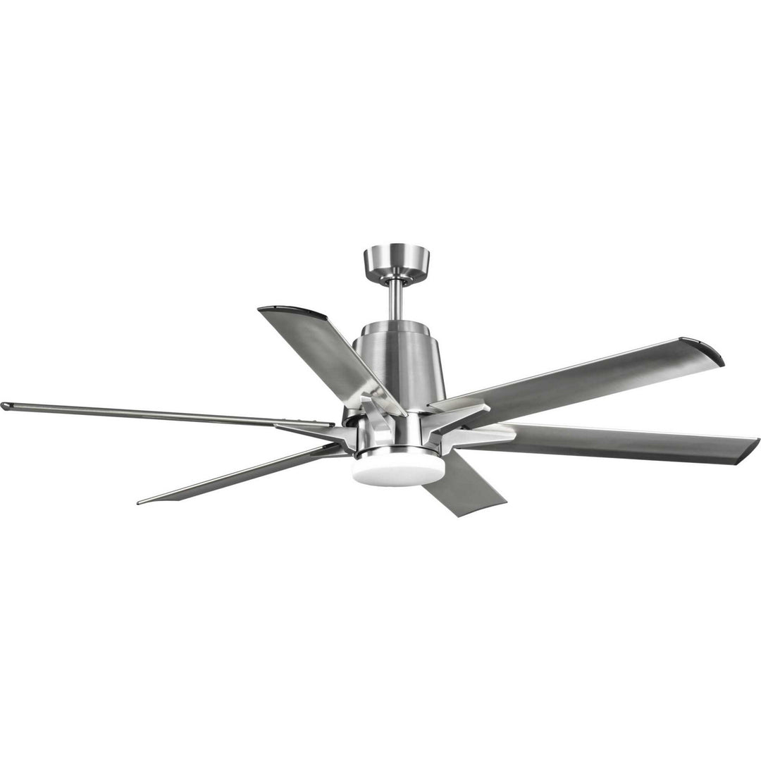 Progress Arlo P250026-009-30 Ceiling Fan - Brushed Nickel, Brushed Nickel/