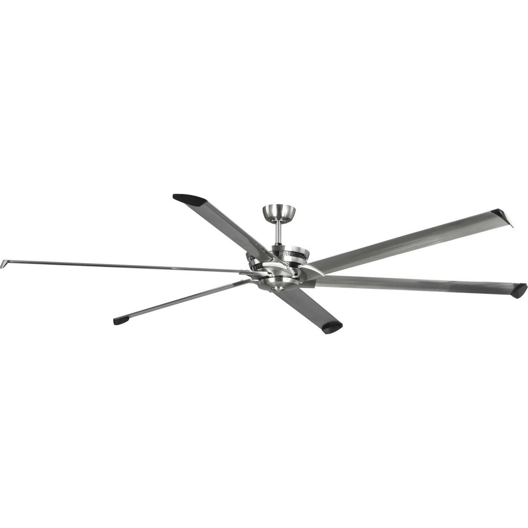 Progress Huff P250030-009 Ceiling Fan - Brushed Nickel, Brushed Nickel/