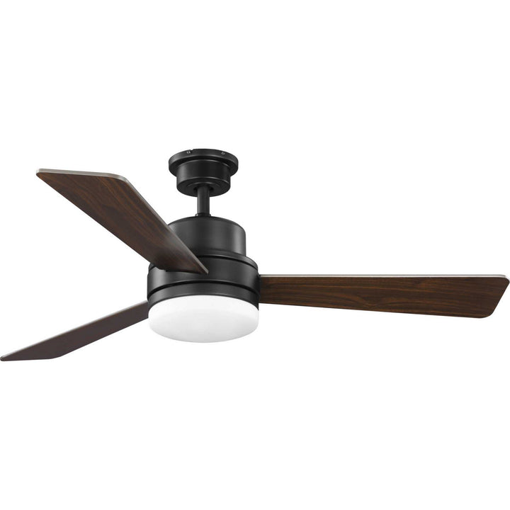 Progress Trevina Ii P2553-129WB Ceiling Fan - Architectural Bronze, Medium Cherry/