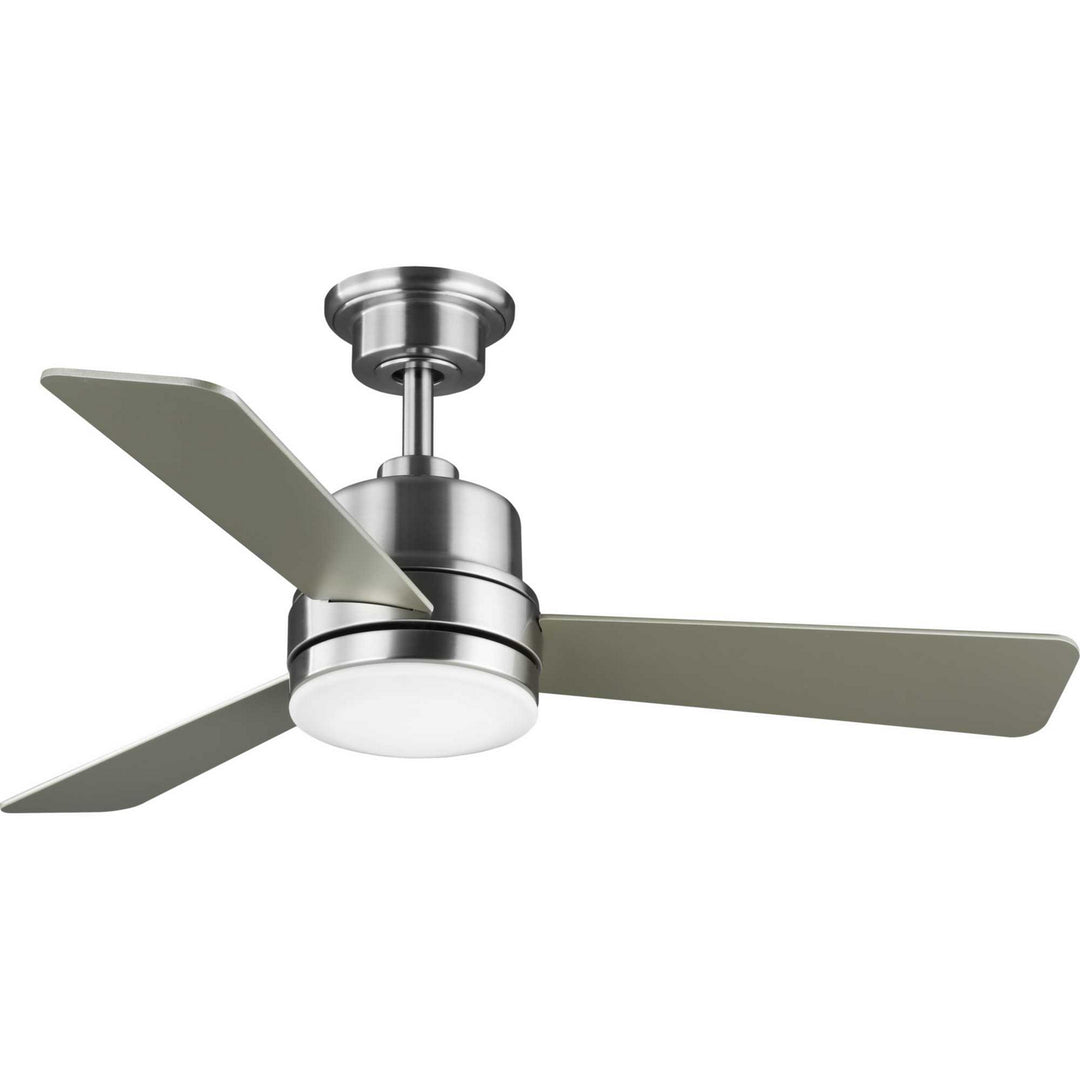 Progress Trevina Ii P2555-0930K Ceiling Fan - Brushed Nickel, Silver/