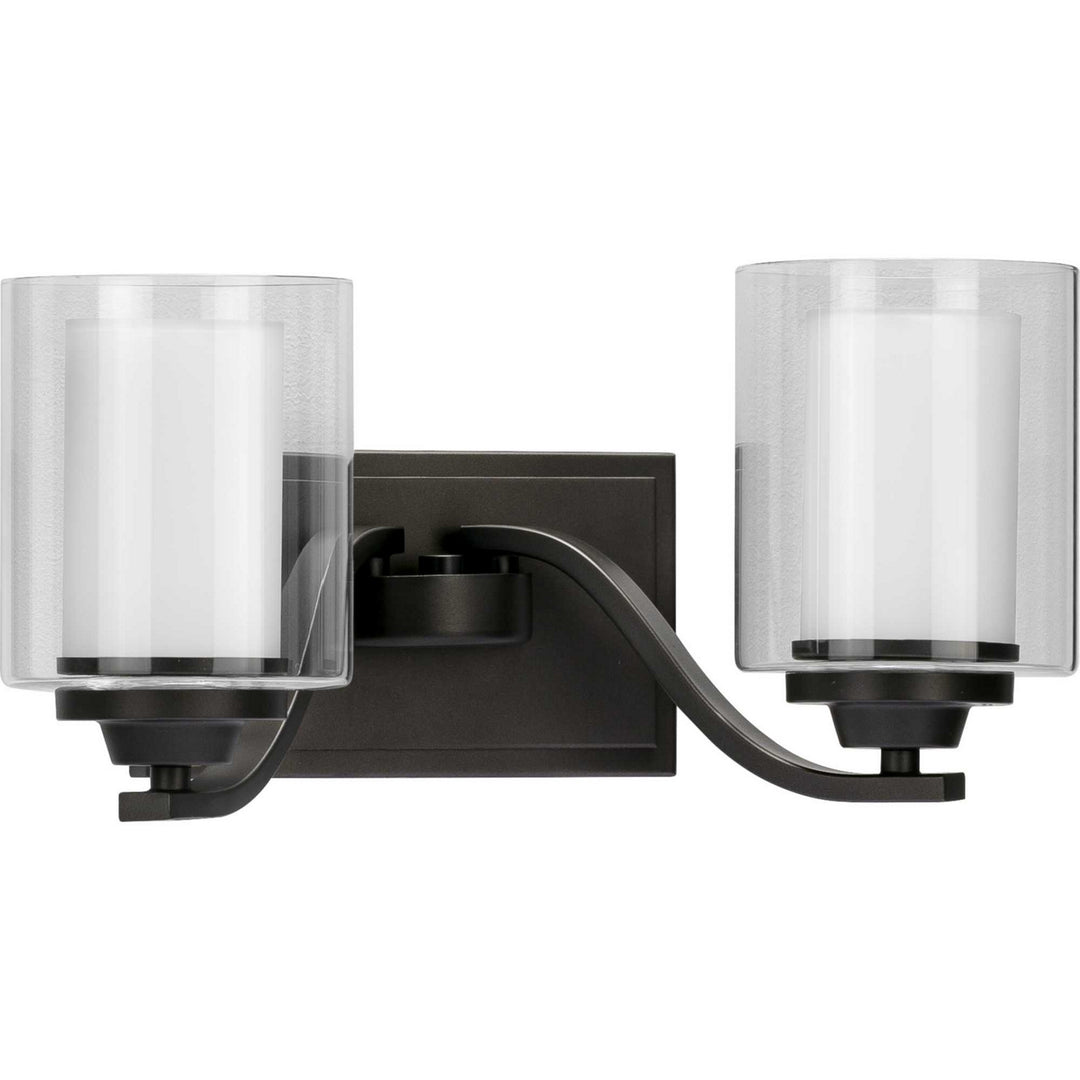 Progress Kene P300121-143 Bath Vanity Light 17 in. wide - Graphite