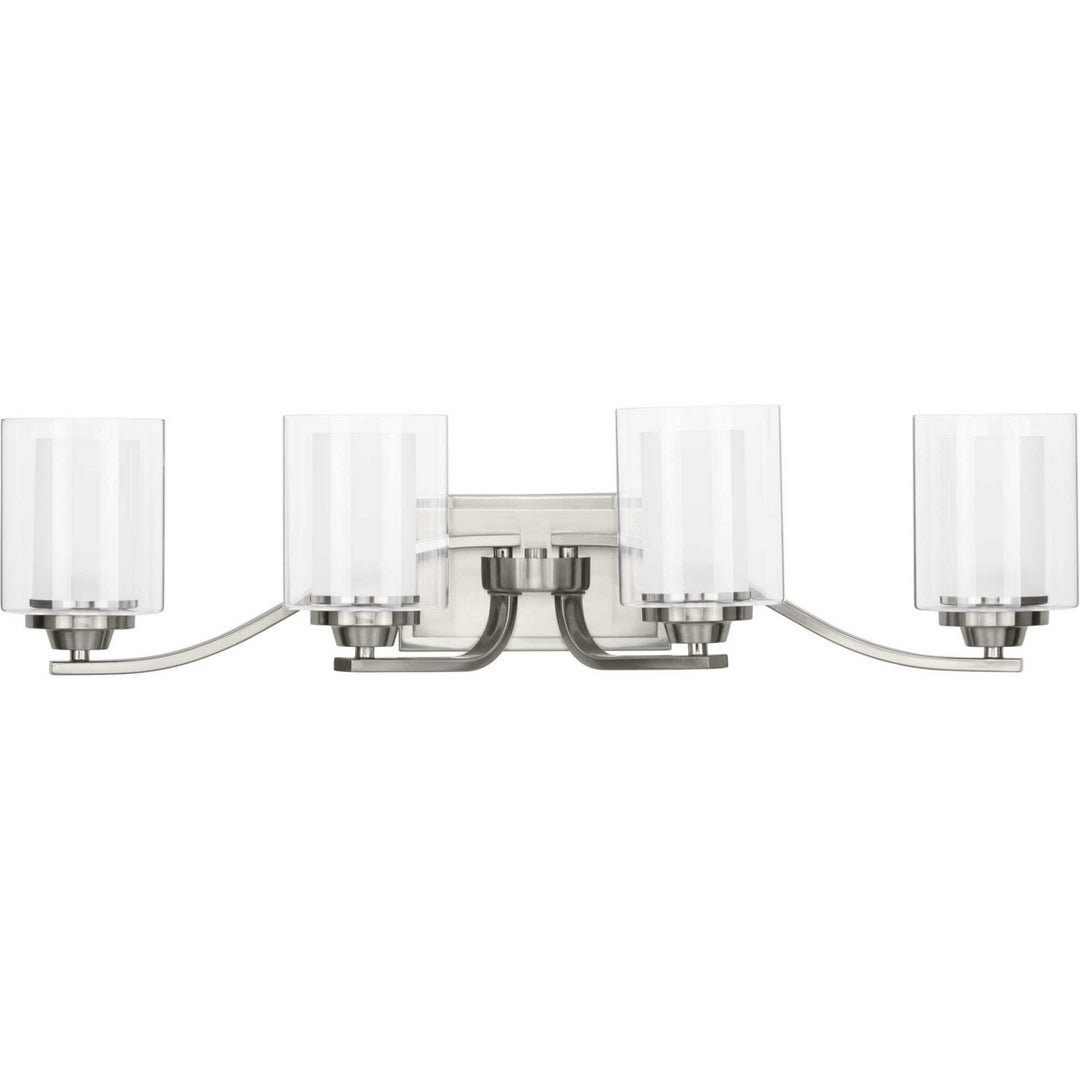 Progress Kene P300123-009 Bath Vanity Light 31 in. wide - Brushed Nickel
