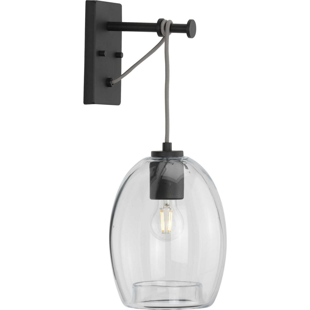 Progress Caisson P300215-143 Wall Light - Graphite