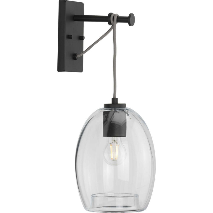 Progress Caisson P300215-143 Wall Light - Graphite