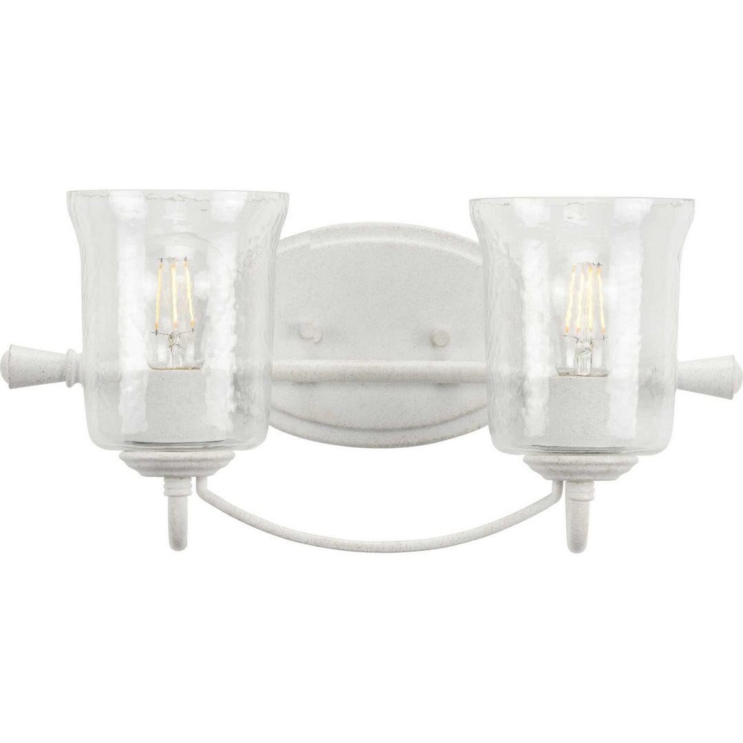 Progress Bowman P300254-151 Bath Vanity Light 17 in. wide - Cottage White