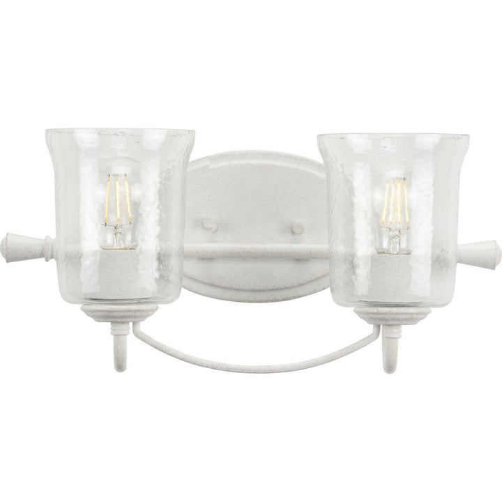 Progress Bowman P300254-151 Bath Vanity Light 17 in. wide - Cottage White