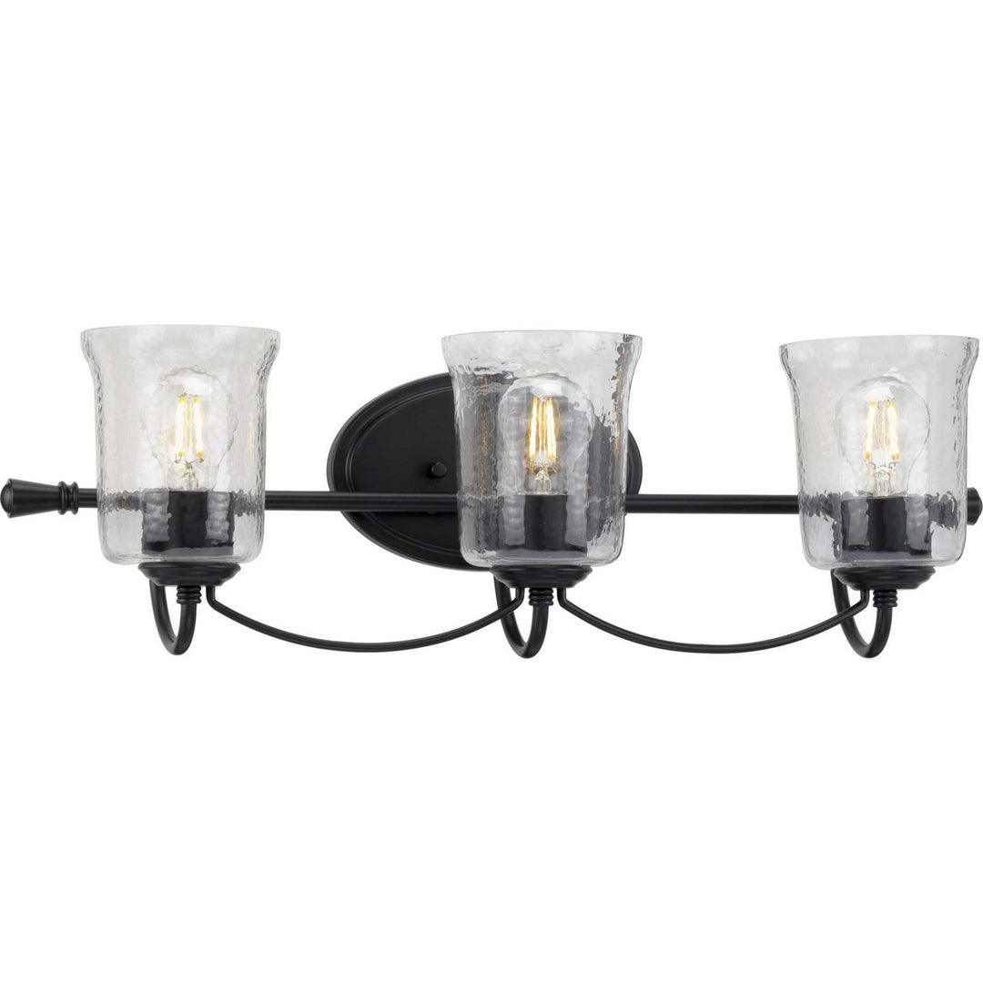 Progress Bowman P300255-031 Bath Vanity Light 25 in. wide - Black