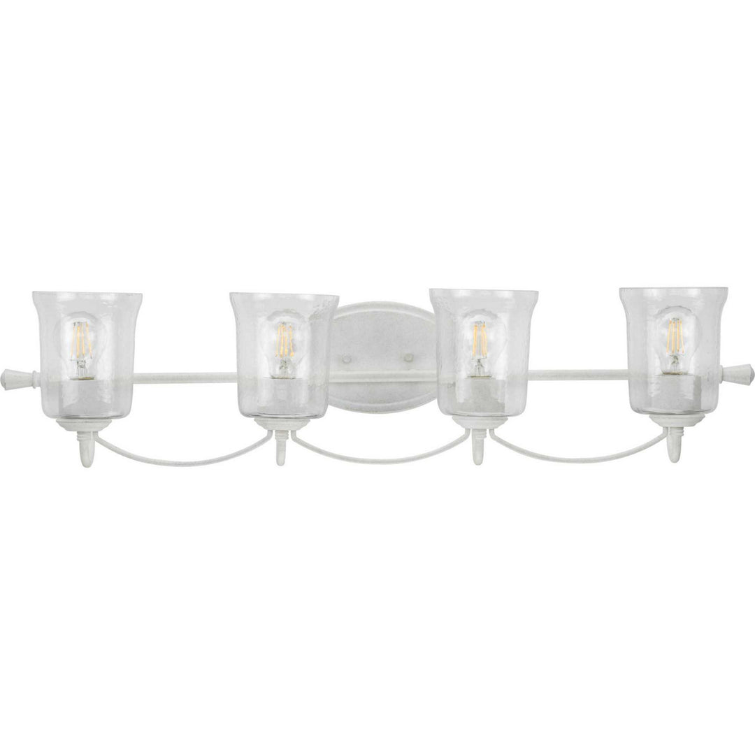 Progress Bowman P300256-151 Bath Vanity Light 34 in. wide - Cottage White