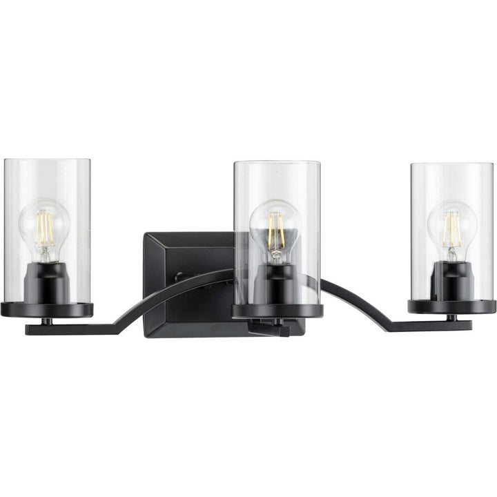 Progress Lassiter P300258-031 Bath Vanity Light 24 in. wide - Black