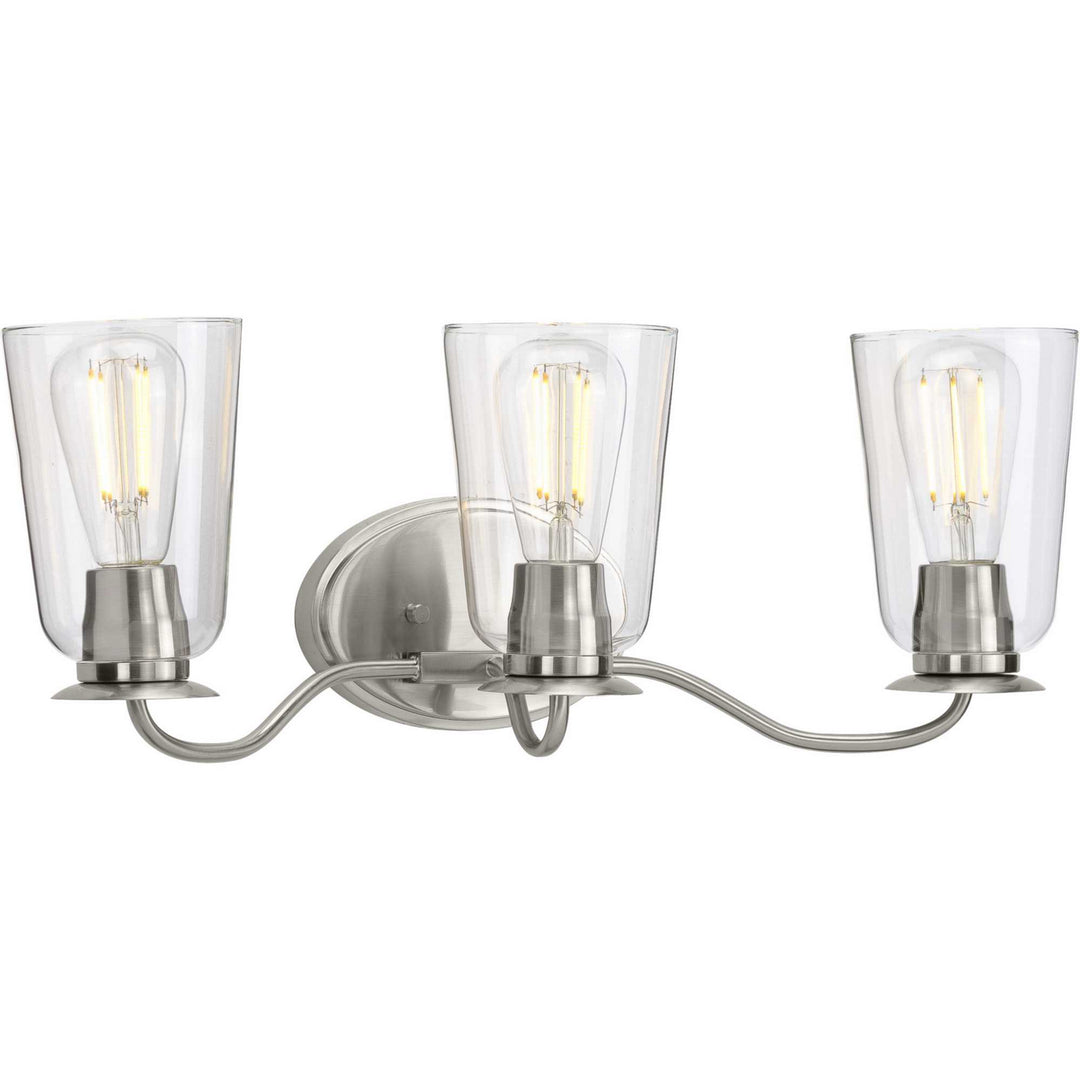 Progress Durrell P300263-009 Bath Vanity Light 23 in. wide - Brushed Nickel