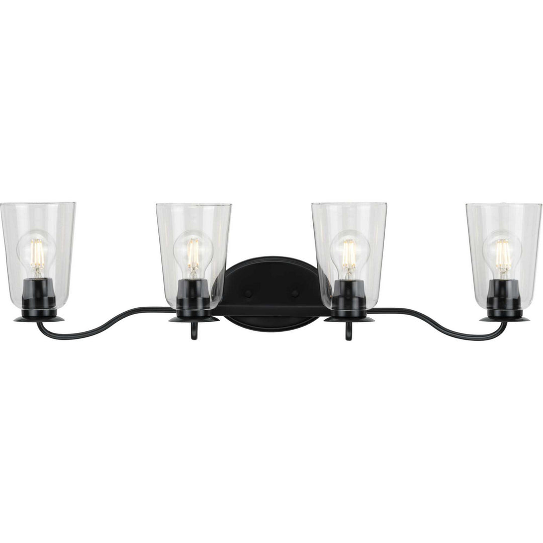 Progress Durrell P300264-031 Bath Vanity Light 32 in. wide - Matte Black