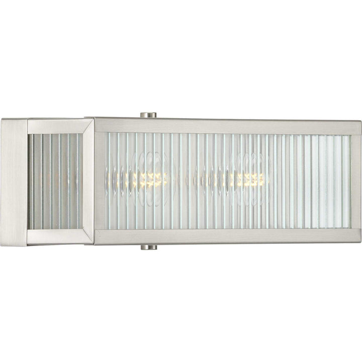 Progress Dwyer P300265-135 Bath Vanity Light 14 in. wide - Stainless Steel