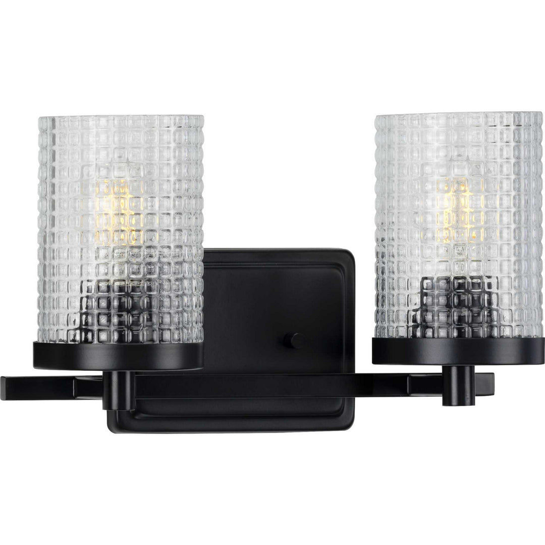 Progress Fawcett P300269-031 Bath Vanity Light 14 in. wide - Black