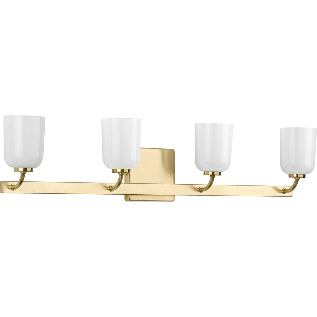 Progress Moore P300283-012 Bath Vanity Light 31 in. wide - Satin Brass