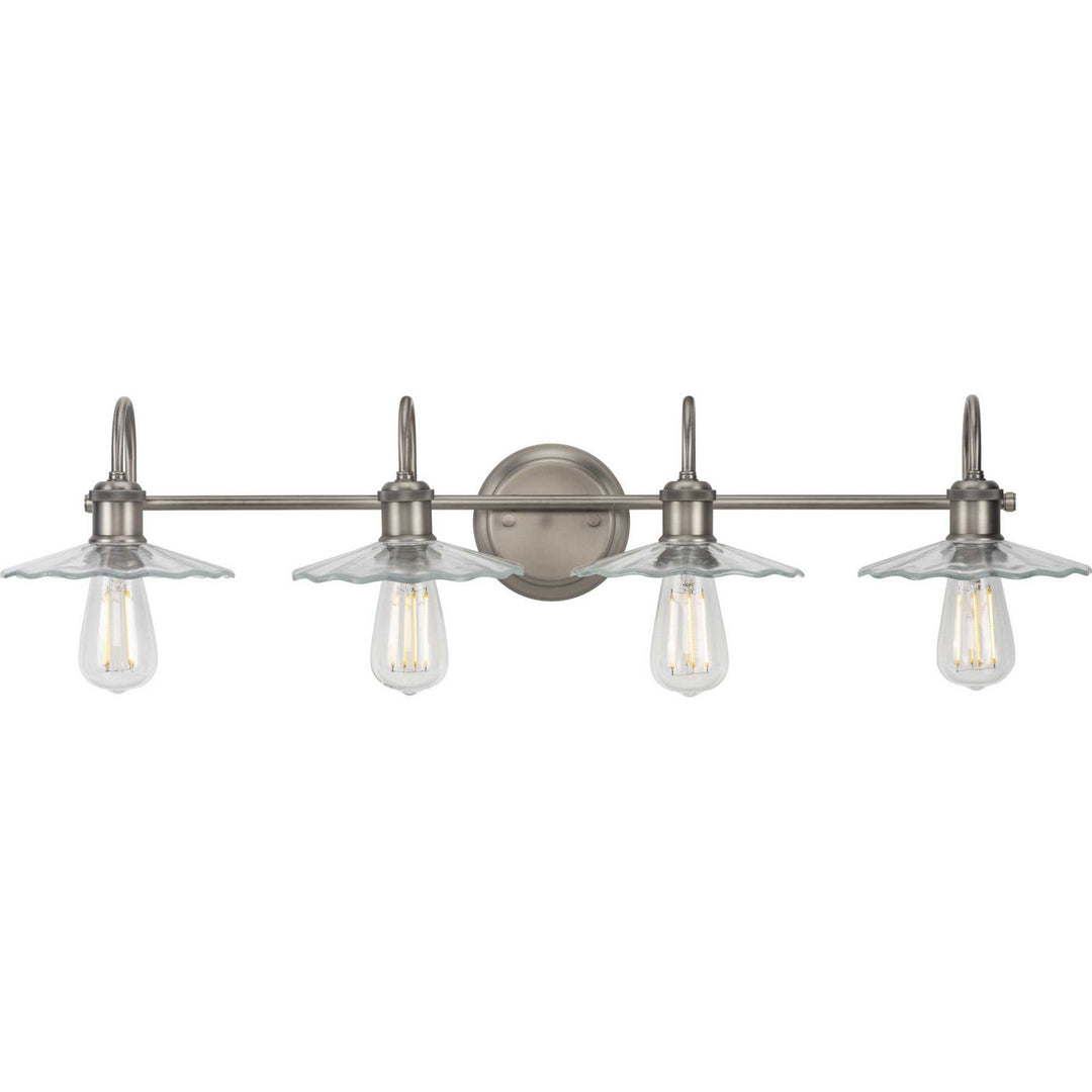 Progress Fayette P300289-081 Bath Vanity Light 35 in. wide - Antique Nickel